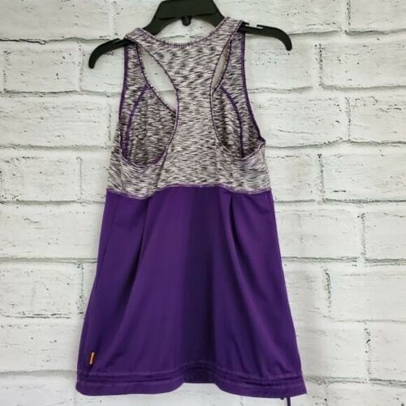 Lucy Racerback Workout running tank Top purple Womens Size Medium Polyester - Picture 3 of 6